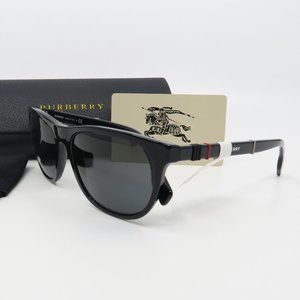B 4319 3001/87 Burberry Glossy Black Sunglasses